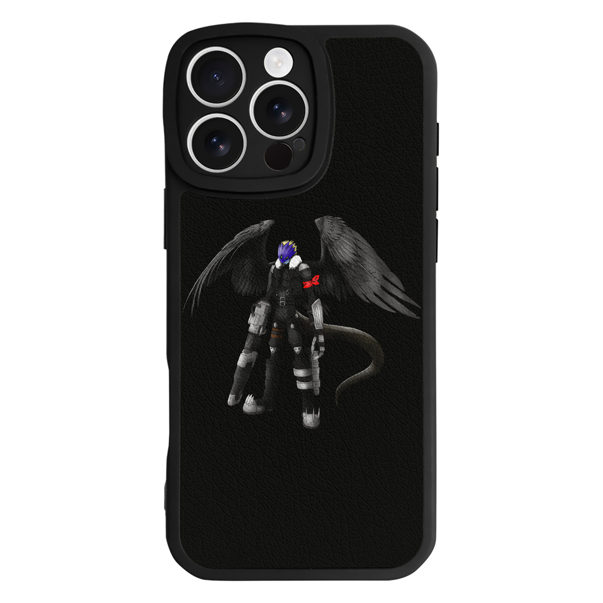 （画像用） Digimon デジタルモンスター/デジモン 【iPhone 16シリーズ対応】シリコンスマホケース（レザー調） 材質：シリコン